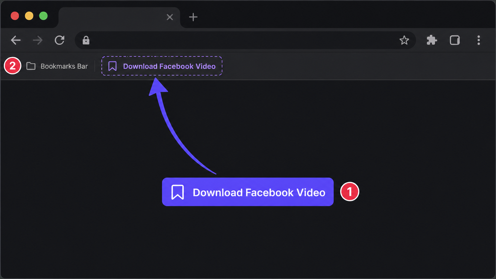 Drag to your bookmarks bar, then click it on a public Facebook video or Reel.